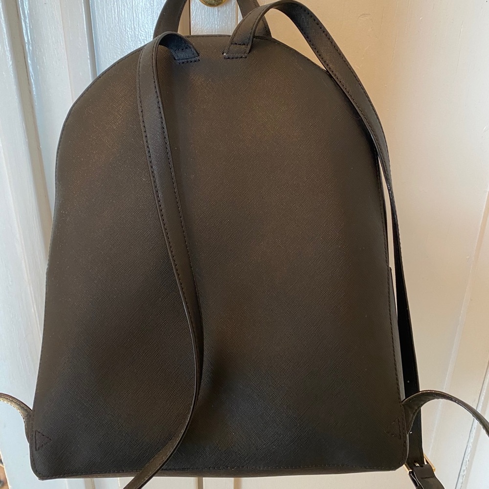 Kate Spade Gray Backpack with Gold Accents - Picture 4 of 15